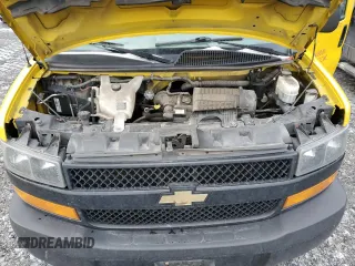 2018 Chevrolet Express Cargo Van with VIN 1GCWGAFG5J1316473, listed as a Copart auction lot 48440095 with 283,565 mi miles and Salvage Title. Bid and sale history available at carsss.com. Image 12.