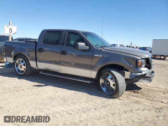 2006 Ford F-150 XLT with VIN 1FTRW12W46KD91194, listed as a Copart auction lot 46920225 with 373,732 mi miles and Salvage title. Bid and sale history available at DreamBid. Image 4.