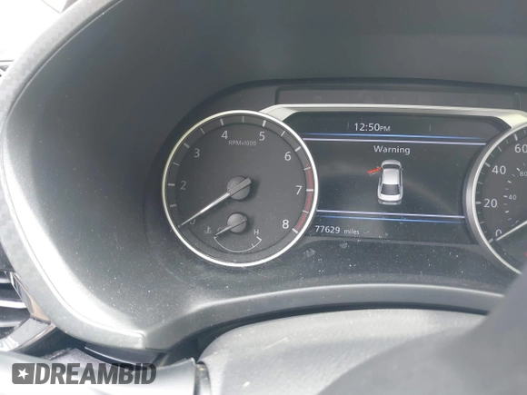 2020 Nissan Sentra SV with VIN 3N1AB8CVXLY295948, listed as a IAAI auction lot 41662642 with 77,629 mi miles. Bid and sale history available at carsss.com. Image 15.