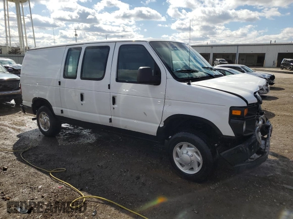 2009 Ford Econoline Cargo Commercial with VIN 1FTNE14W39DA74322, listed as a Copart auction lot 49323705 with 300,811 mi miles and Salvage Title. Bid and sale history available at DreamBid. Image 4.