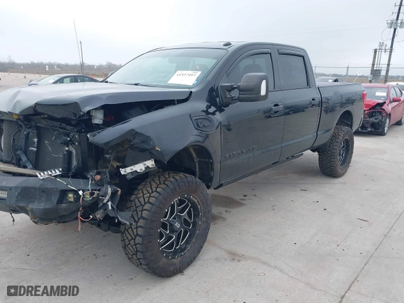 2019 Nissan Titan XD SV with VIN 1N6BA1F43KN508911, listed as a IAAI auction lot 41537497 with 61,117 mi miles. Bid and sale history available at carsss.com. Image 18.