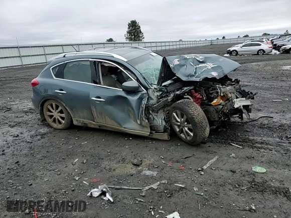 2008 Infiniti EX Journey with VIN JNKAJ09F68M352074, listed as a Copart auction lot 87511005 with Not provided miles and Salvage title. Bid and sale history available at DreamBid. Image 12.