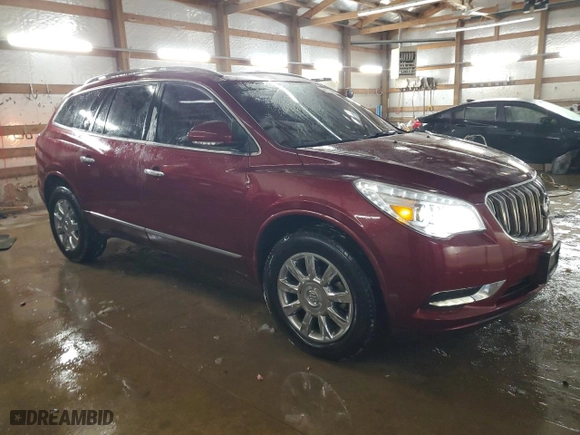 2015 Buick Enclave Leather with VIN 5GAKRBKD8FJ124337, listed as a Copart auction lot 45515845 with 87,311 mi miles and Salvage Title. Bid and sale history available at carsss.com. Image 4.
