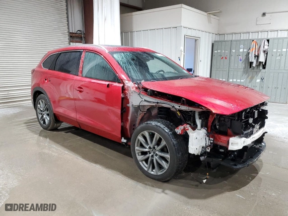 2016 Mazda CX-9 Grand Touring with VIN JM3TCBDY5G0103626, listed as a Copart auction lot 52678315 with 0 mi miles and Salvage Title. Bid and sale history available at carsss.com. Image 4.