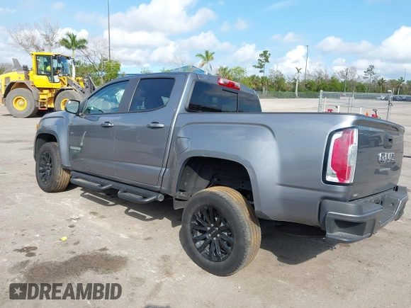 2021 GMC Canyon 2WD Elevation with VIN 1GTG5CEN6M1293098, listed as a IAAI auction lot 41477792 with 48,252 mi miles. Bid and sale history available at carsss.com. Image 3.