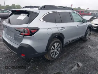 2024 Subaru Outback Premium with VIN 4S4BTAFC5R3138857, listed as a IAAI auction lot 42323614 with 4,878 mi miles and . Bid and sale history available at DreamBid. Image 4.