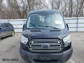2017 Ford Transit Wagon XL with VIN 1FBAX2CM5HKB15501, listed as a IAAI auction lot 42072707 with 1 mi miles. Bid and sale history available at carsss.com. Image 12.