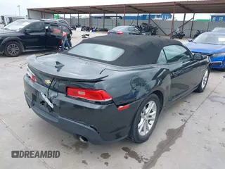 2015 Chevrolet Camaro LT z VIN 2G1FD3D36F9135883, wystawiony jako IAAI lot #42140687 z przebiegiem 135 897 mil mil oraz . Historia ofert i sprzedaży dostępna na DreamBid. Obrazek 4.