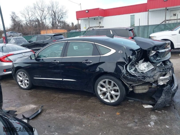 2019 Chevrolet Impala Premier with VIN 2G1105S35K9110892, listed as a IAAI auction lot 41282821 with NaN miles. Bid and sale history available at carsss.com. Image 14.