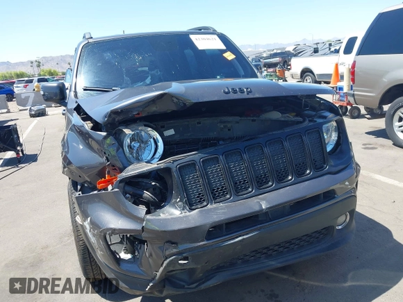 2020 Jeep Renegade Latitude with VIN ZACNJABB7LPL12187, listed as a IAAI auction lot 42304621 with 77,446 mi miles and . Bid and sale history available at DreamBid. Image 12.