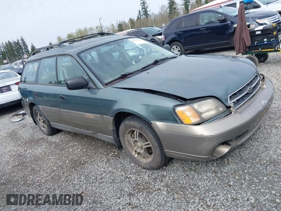 2000 Subaru Legacy Outback with VIN 4S3BH6759Y7633587, listed as a IAAI auction lot 41997161 with 174,415 mi miles and . Bid and sale history available at DreamBid. Image 1.