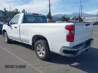 2020 Chevrolet Silverado 1500 Work Truck with VIN 3GCNWAEF6LG278389, listed as a IAAI auction lot 41749375 with 133,647 mi miles. Bid and sale history available at carsss.com. Image 3.