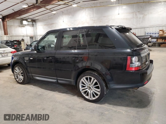 2012 Land Rover Range Rover Sport HSE Lux with VIN SALSK2D49CA722232, listed as a Copart auction lot 55806025 with 114,835 mi miles and Clean Title. Bid and sale history available at DreamBid. Image 2.