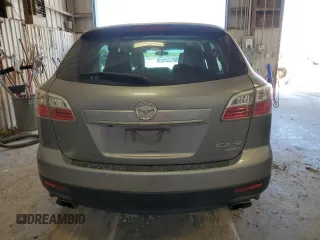 2012 Mazda CX-9 Touring with VIN JM3TB3CA6C0369034, listed as a Copart auction lot 53956835 with 160,773 mi miles and Salvage Title. Bid and sale history available at carsss.com. Image 6.