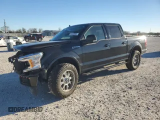 2020 Ford F-150 XL with VIN 1FTEW1CP8LKE04286, listed as a Copart auction lot 41620595 with 27,572 mi miles and Salvage Title. Bid and sale history available at carsss.com. Image 1.