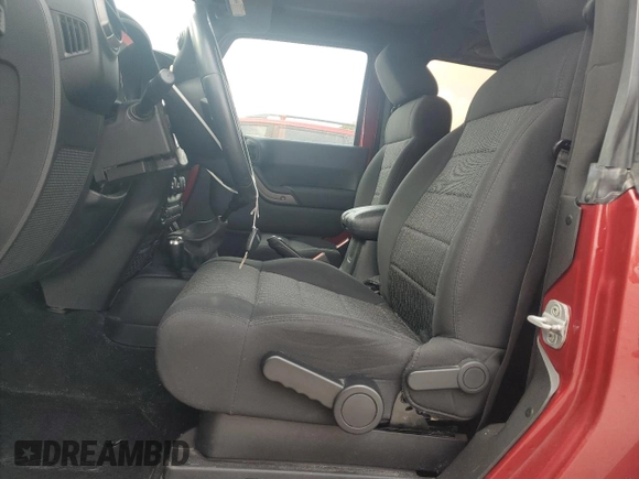 2011 Jeep Wrangler Sport with VIN 1J4AA2D16BL528721, listed as a Copart auction lot 54829625 with 80,771 mi miles and Non Repairable. Bid and sale history available at carsss.com. Image 7.