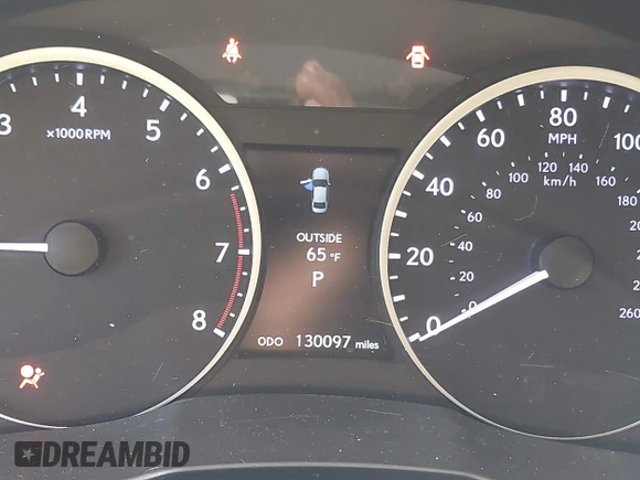 2013 Lexus ES 250 with VIN JTHBK1GG5D2010074, listed as a IAAI auction lot 41602073 with 130,097 mi miles and . Bid and sale history available at DreamBid. Image 7.