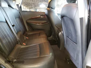 2012 Infiniti EX Journey with VIN JN1AJ0HP7CM400477, listed as a Copart auction lot 77143854 with 70,189 mi miles and Salvage Title. Bid and sale history available at carsss.com. Image 10.