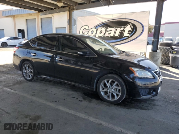 2015 Nissan Sentra SR with VIN 3N1AB7AP1FY223782, listed as a Copart auction lot 54991055 with 78,383 mi miles and Clean Title. Bid and sale history available at DreamBid. Image 4.