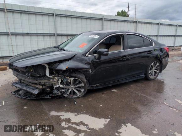 2016 Subaru Legacy Limited with VIN 4S3BNBJ63G3028487, listed as a Copart auction lot 58733915 with Not provided miles and Salvage title. Bid and sale history available at DreamBid. Image 1.