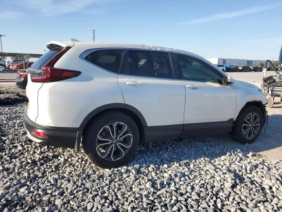 2021 Honda CR-V EX-L with VIN 5J6RW1H82ML008198, listed as a Copart auction lot 49680595 with 60,688 mi miles and Salvage Title. Bid and sale history available at carsss.com. Image 3.