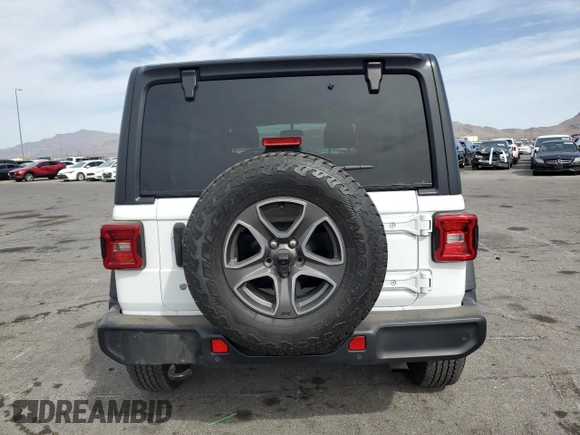 2019 Jeep Wrangler Unlimited Sport S z VIN 1C4HJXDN4KW524430, wystawiony jako Copart lot #52003945 z przebiegiem 68 381 mil mil oraz Szkoda całkowita • Salvage title. Historia ofert i sprzedaży dostępna na DreamBid. Obrazek 6.
