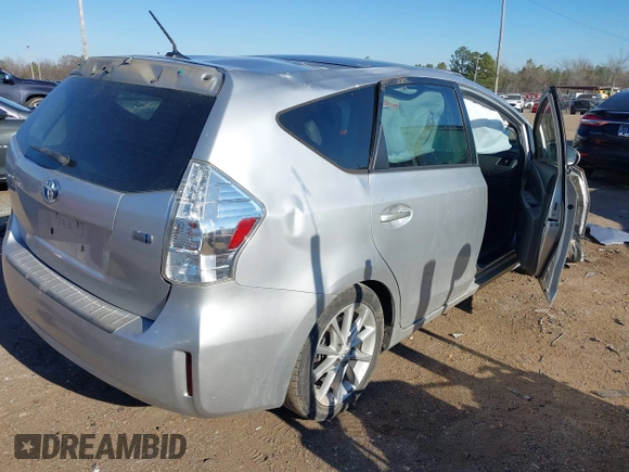 2012 Toyota Prius Two with VIN JTDZN3EU0C3123239, listed as a IAAI auction lot 41649249 with Not Provided miles and . Bid and sale history available at DreamBid. Image 4.