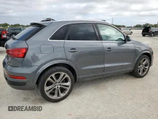 2017 Audi Q3 Prestige with VIN WA1GCCFS0HR005622, listed as a Copart auction lot 83565434 with 91,537 mi miles and Salvage Title. Bid and sale history available at carsss.com. Image 3.