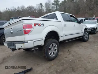 2014 Ford F-150 XL with VIN 1FTFW1ET0EFB74818, listed as a IAAI auction lot 41716068 with 120,436 mi miles. Bid and sale history available at carsss.com. Image 4.