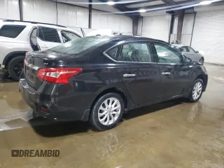 2018 Nissan Sentra S with VIN 3N1AB7AP1JY216971, listed as a Copart auction lot 53024055 with 75,950 mi miles and Salvage Title. Bid and sale history available at DreamBid. Image 3.