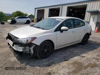 2017 Subaru Impreza Premium with VIN 4S3GKAB65H3608591, listed as a Copart auction lot 59496335 with 121,157 mi miles and Salvage title. Bid and sale history available at DreamBid. Image 1.