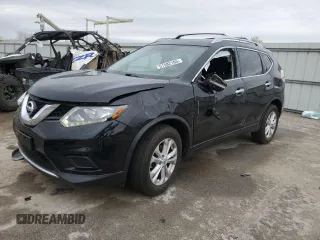 2015 Nissan Rogue SL z VIN 5N1AT2MV9FC836423, wystawiony jako Copart lot #51582105 z przebiegiem 111 550 mil mil oraz Szkoda całkowita • Salvage title. Historia ofert i sprzedaży dostępna na DreamBid. Obrazek 1.