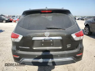 2015 Nissan Pathfinder SL with VIN 5N1AR2MM3FC638443, listed as a Copart auction lot 84813624 with Not provided miles and Salvage title. Bid and sale history available at DreamBid. Image 6.