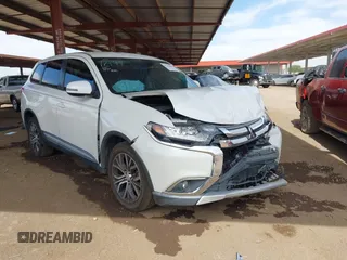 2018 Mitsubishi Outlander ES with VIN JA4AZ3A30JZ043006, listed as a IAAI auction lot 42348459 with 104,290 mi miles and . Bid and sale history available at DreamBid. Image 1.