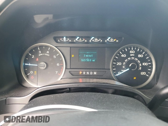 2018 Ford F-150 XL with VIN 1FTEW1E53JKE15690, listed as a Copart auction lot 54586685 with 165,730 mi miles and Clean title. Bid and sale history available at DreamBid. Image 9.