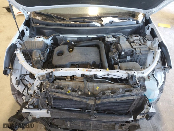 2023 Chevrolet Equinox LT with VIN 3GNAXUEG2PL102630, listed as a Copart auction lot 45298255 with 61,314 mi miles and Salvage Title. Bid and sale history available at carsss.com. Image 14.