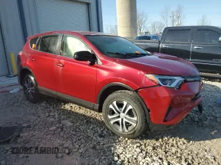 2018 Toyota RAV4 LE with VIN JTMBFREV9JD246507, listed as a Copart auction lot 48917635 with Not Provided miles and Clean Title. Bid and sale history available at DreamBid. Image 4.
