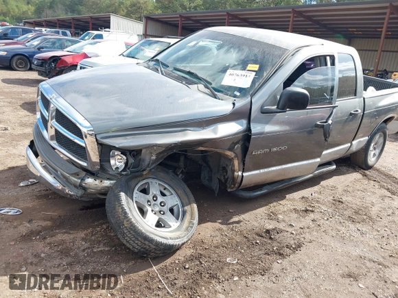 2005 Dodge 1500 SLT with VIN 1D7HA18N95S210796, listed as a IAAI auction lot 40763914 with 216,415 mi miles. Bid and sale history available at carsss.com. Image 6.