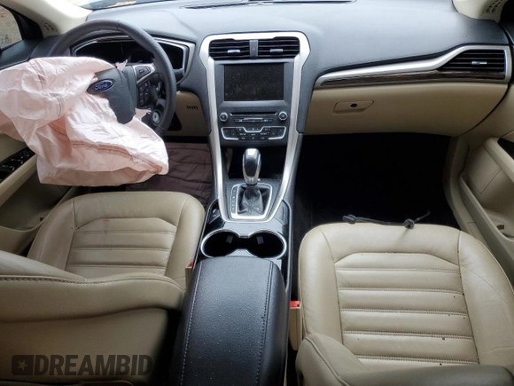 2016 Ford Fusion SE with VIN 3FA6P0H93GR231371, listed as a Copart auction lot 51267565 with Not provided miles and Salvage title. Bid and sale history available at DreamBid. Image 8.