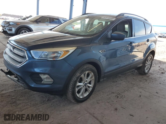 2018 Ford Escape SE with VIN 1FMCU0GD3JUA56773, listed as a Copart auction lot 52814445 with 70,194 mi miles and Salvage Title. Bid and sale history available at carsss.com. Image 1.