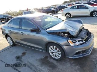 2015 Volkswagen Jetta Sedan 1.8T SE with VIN 3VWD07AJ5FM308642, listed as a Copart auction lot 86575394 with 166,862 mi miles and Non Repairable. Bid and sale history available at carsss.com. Image 4.