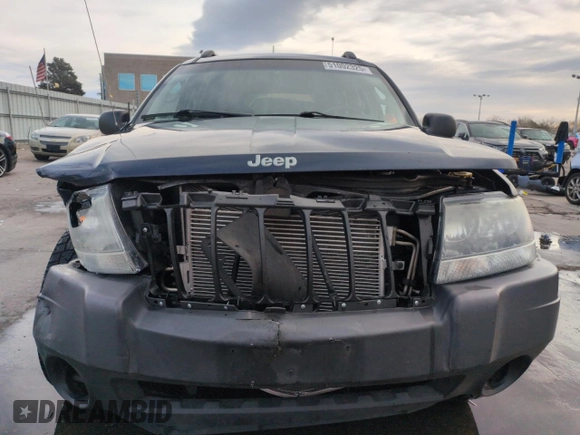 2004 Jeep Grand Cherokee Laredo with VIN 1J4GW48S84C200259, listed as a Copart auction lot 51002325 with 158,193 mi miles and Salvage Title. Bid and sale history available at carsss.com. Image 5.