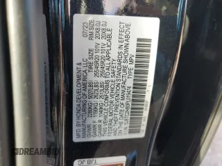 2023 Acura RDX Advance with VIN 5J8TC2H80PL019474, listed as a Copart auction lot 57216245 with 16,359 mi miles and Salvage title. Bid and sale history available at DreamBid. Image 13.