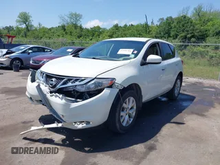 2014 Nissan Murano SV with VIN JN8AZ1MU3EW408031, listed as a IAAI auction lot 42060701 with 160,485 mi miles and . Bid and sale history available at carsss.com. Image 2.