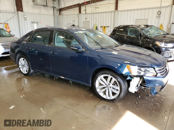 2019 Volkswagen Passat Wolfsburg Edition z VIN 1VWLA7A30KC009324, wystawiony jako Copart lot #56304615 z przebiegiem 77 480 mil mil oraz Szkoda całkowita • Salvage title. Historia ofert i sprzedaży dostępna na DreamBid. Obrazek 4.