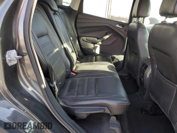 2017 Ford Escape Titanium with VIN 1FMCU0JD6HUB48690, listed as a Copart auction lot 45940845 with 160,296 mi miles and Salvage Title. Bid and sale history available at carsss.com. Image 11.