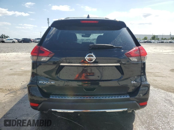 2017 Nissan Rogue SV with VIN JN8AT2MT2HW146764, listed as a Copart auction lot 51112915 with 97,500 mi miles and Non Repairable. Bid and sale history available at carsss.com. Image 6.