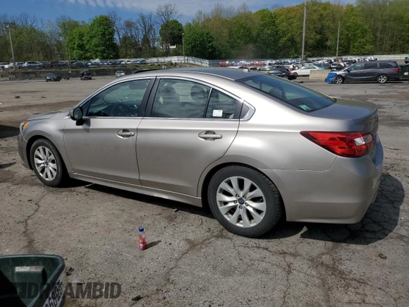 2015 Subaru Legacy 2.5i Premium with VIN 4S3BNAD67F3041442, listed as a Copart auction lot 55022485 with 77,273 mi miles and Salvage Title. Bid and sale history available at carsss.com. Image 2.
