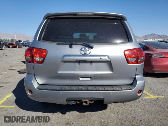 2010 Toyota Sequoia Platinum with VIN 5TDDY5G15AS038960, listed as a Copart auction lot 44192145 with 185,082 mi miles and Salvage Title. Bid and sale history available at carsss.com. Image 6.