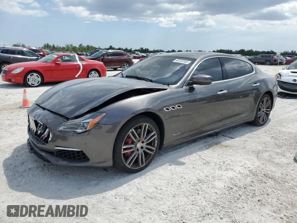 2018 Maserati Quattroporte S GranLusso z VIN ZAM56YPL6J1281490, wystawiony jako Copart lot #60120163 z przebiegiem 59 327 mil mil oraz . Historia ofert i sprzedaży dostępna na DreamBid. Obrazek 1.